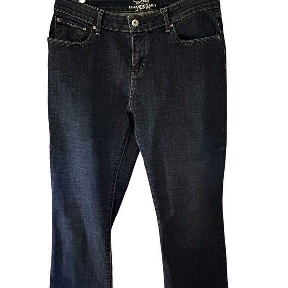 LEVIS Women’s Bold Curve Classic Jeans Bootcut Jeans Med Wash Mid Rise Size 12 - Picture 3 of 15